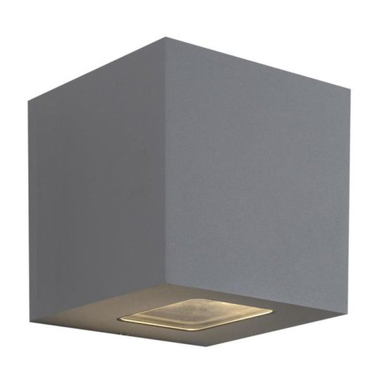 Hide-a-Lite Cube XL II Seinävalaisin 3000K, 1890 lm, 80°, 25W, IP65 Harmaa