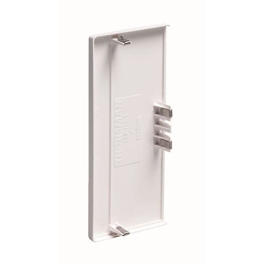 Schneider Electric 5590209 Päätykappale 72 x 72 mm, valkoinen Oikea