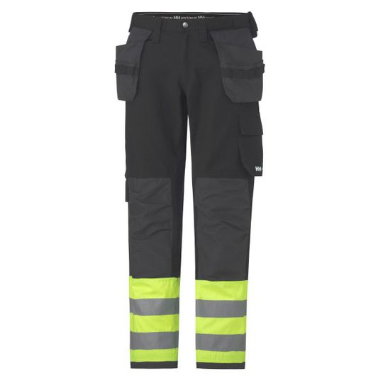 Helly Hansen Workwear Visby Työhousut huomioväri, keltainen/musta C44