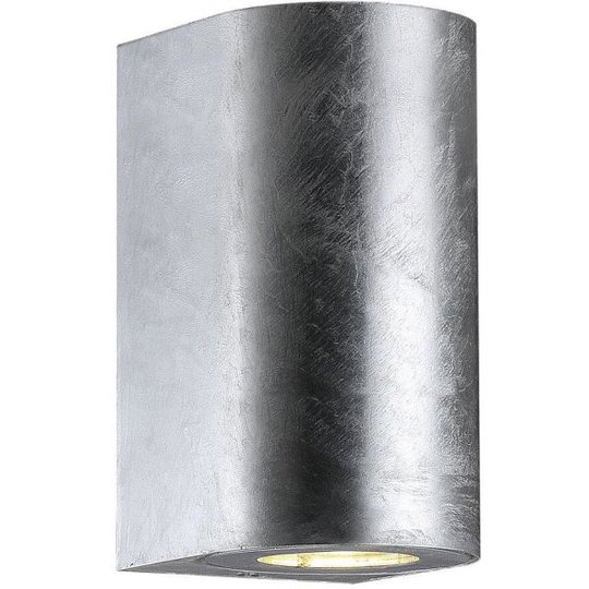 Nordlux CANTO 49721031 Seinävalaisin 2x6W LED, IP44, 2700K Teräs