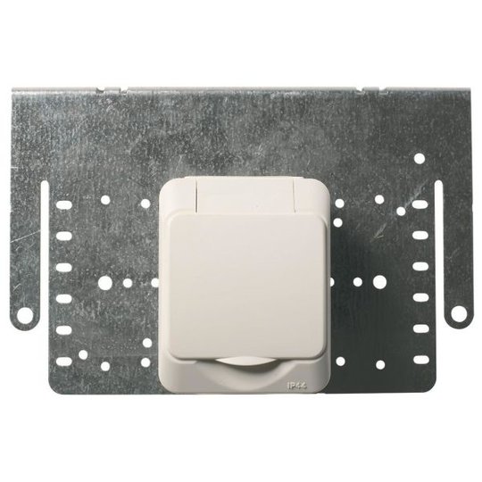 Schneider Electric Aqua Stark PV Seinäpistorasia 1-osainen, asennuslevy