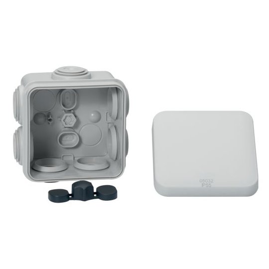 Schneider Electric IMT05023 Kytkentärasia valkoinen, pikakiinnitettävä kansi 105x65x55 mm