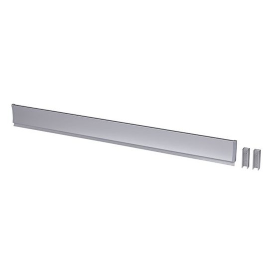 Leijma 8209 Suihkukynnys suora, hopeinen 110 cm