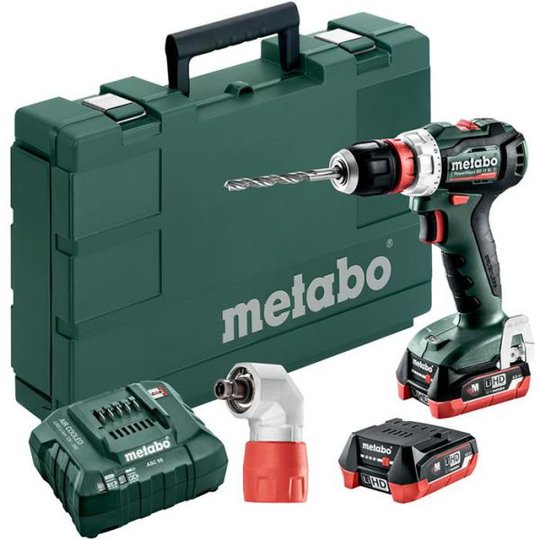 Metabo POWERMAXX BS 12 BL Q Porakone-ruuvinväännin sis. akut ja laturin