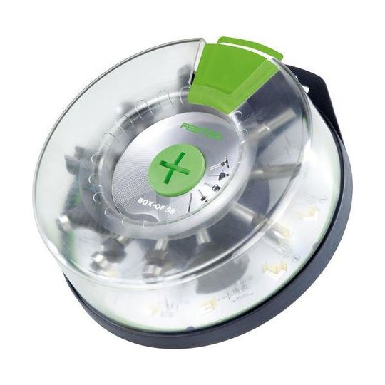 Festool Box-OF HW S8 Mix Jyrsinteräsarja