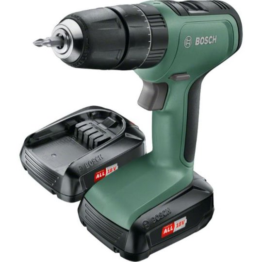 Bosch DIY Universal Impact 18 Iskuporakone 2 kpl 1,5 Ah:n akkuja ja laturin