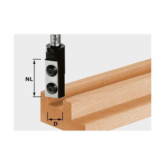 Festool HW S8 D12/30 WP Z1 Urajyrsin kääntöterä, 8 mm