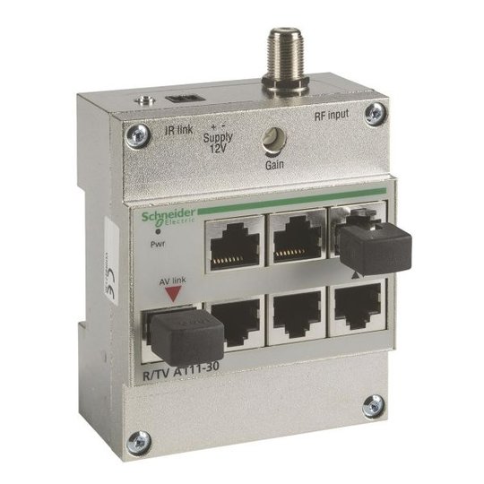 Schneider Electric VDIR627130 TV-moduuli 0–20 dB, paluuliikenteellä