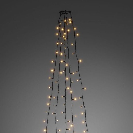 Konstsmide 6360-820 Joulukuusen valosarja 30x5 LED, 180 cm, 24V/IP20