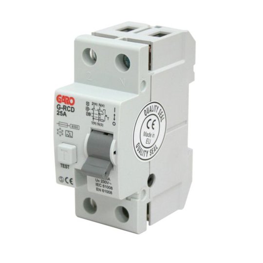 Garo G-RCD-25/2/30 Vikavirtasuoja 2-napainen, 30 mA 25A