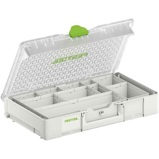 Festool SYS3 ORG L 89 10xESB Laukkujärjestelmä 10 sisälaatikkoa