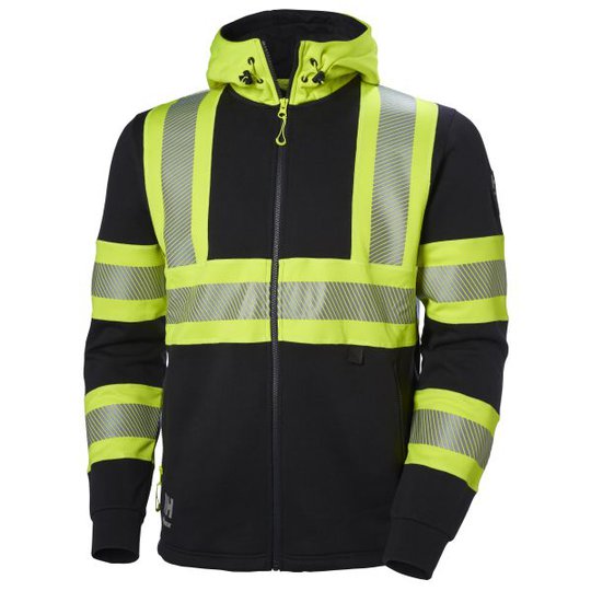 Helly Hansen Workwear ICU Huppari huomioväri, musta/keltainen Koko S