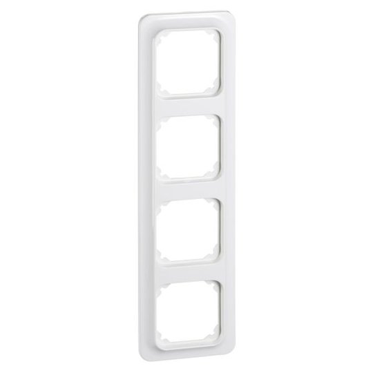 Schneider Electric Trend 183074700 Yhdistelmäkehys valkoinen 4-lokeroinen