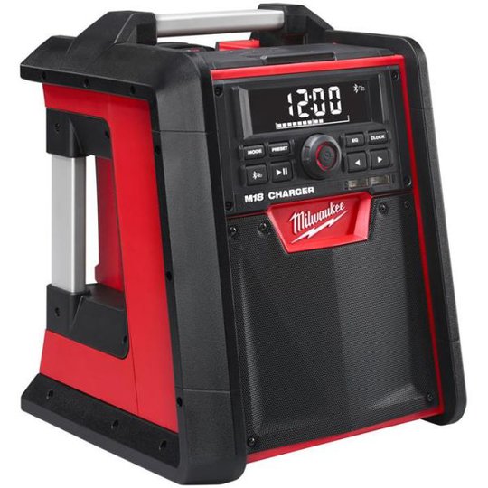 Milwaukee M18 RC-0 Radio ilman akkua, sisäänrakennettu laturi