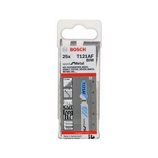 Bosch Speed for Metal Pistosahanterä 1-3mm:n pellit, 92 mm 25 kpl