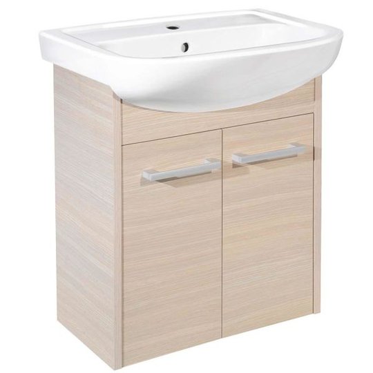 Gustavsberg Nordic³ Pesuallaskaappi 60 cm, pesualtaalla Vaalea puu