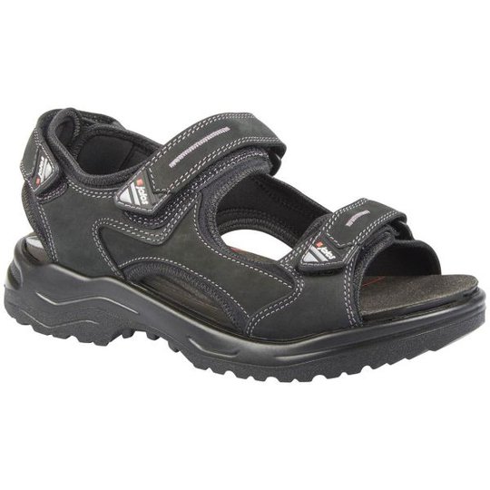 Jalas 2562 Cool Sport Työsandaali SRC, tarranauha, musta Koko 35