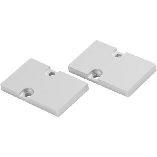 Hide-a-Lite Dual Päätykappale alumiinia, 2 kpl/pakkaus