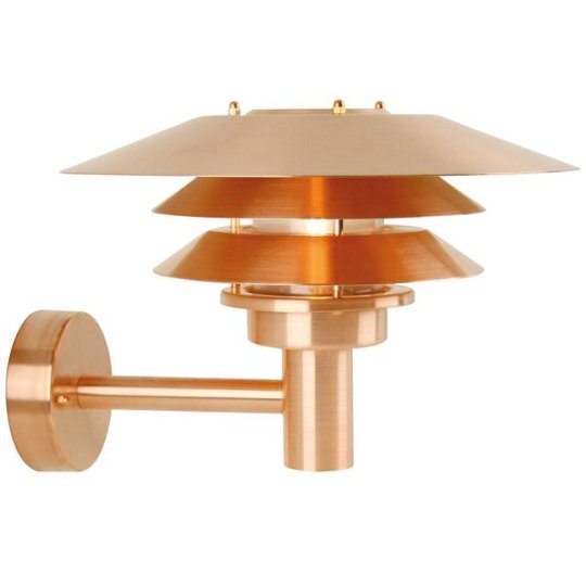 Nordlux VENØ 10600625 Pylväslyhty E27, IP54, 60W Kupari