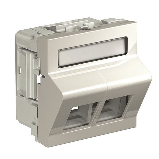 Schneider Electric INS64112 Liitinrasia 2 liitintä valkoinen