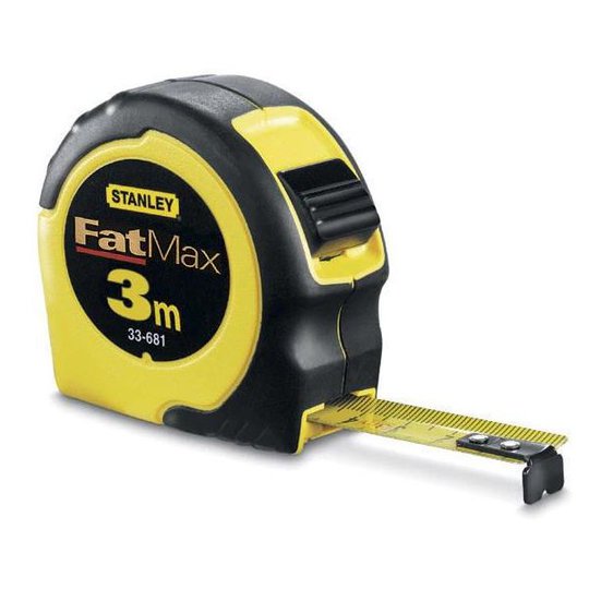 STANLEY FatMax Mini Mittanauha 16 mm, 3 metriä