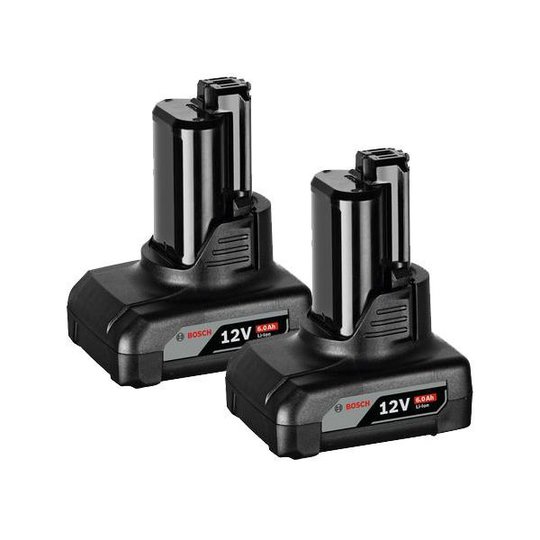 Bosch GBA 12V Litiumioniakku 6,0Ah 2 kpl