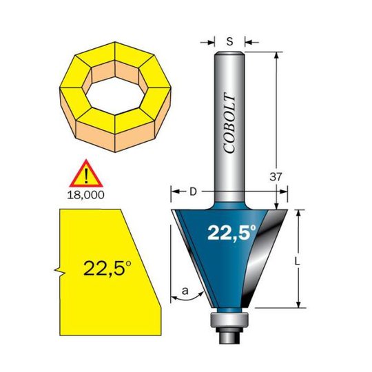 Cobolt 208-225B Viisteytysjyrsin F=28