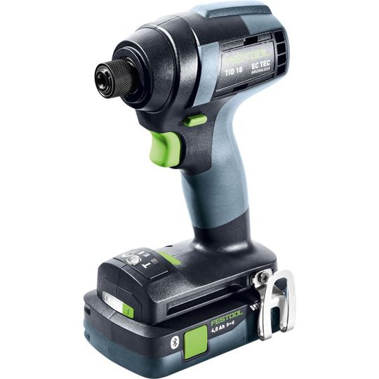 Festool TID 18 HPC 4,0 I-Plus Iskevä ruuvinväännin sis. 4,0 Ah:n akut ja laturin