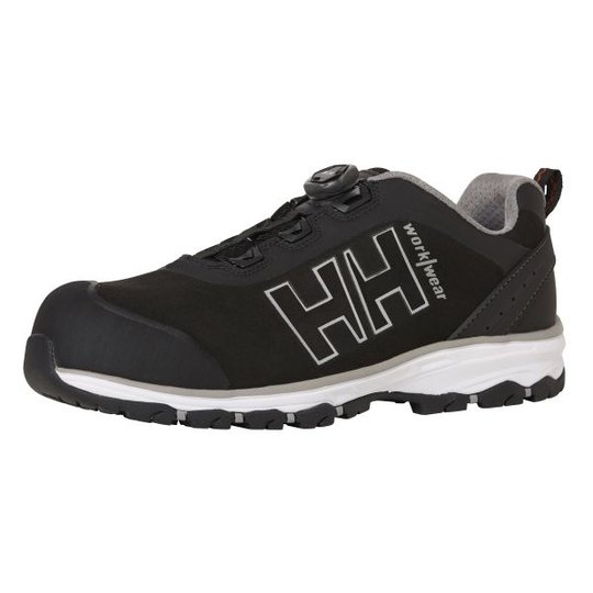 Helly Hansen Workwear Chelsea Evo BOA Wide Turvakengät S3, musta/ Harmaa, komposiittikärki Koko 36