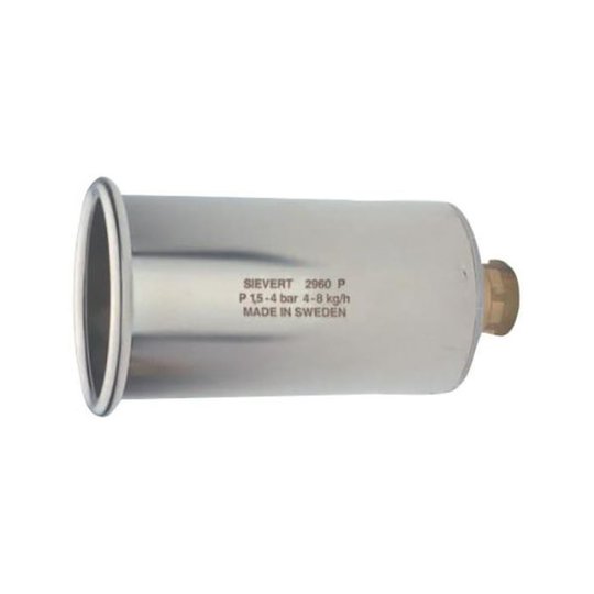 Sievert Pro 296001 Polttimet Ø 60 mm, teräs