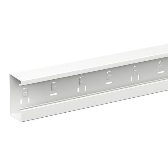 Schneider Electric INS5541001 Kanavan alaosa valkoinen 130 x 72 x 2500 mm