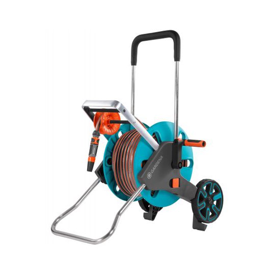 Gardena AquaRoll M Easy Letkuvaunu sisältää 30 metrin FLEX-letkun, 1/2"
