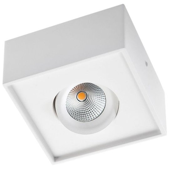 SG Armaturen Cube Downlight-valaisin 6 W, mattavalkoinen