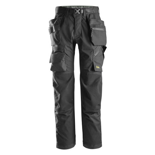 Snickers 6923 FlexiWork Lattia-asentajan housut musta C40