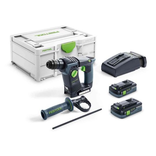 Festool BHC 18 HPC 4,0 I-Plus Poravasara laukulla, 4,0 Ah akut ja laturi