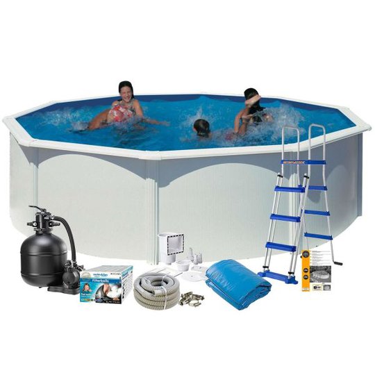 Swim & Fun 2721 Allaspaketti Ø4,6 x 1,32 m, 19 444 l