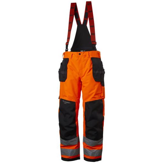 Helly Hansen Workwear Alna Työhousut huomioväri, oranssi/musta C50