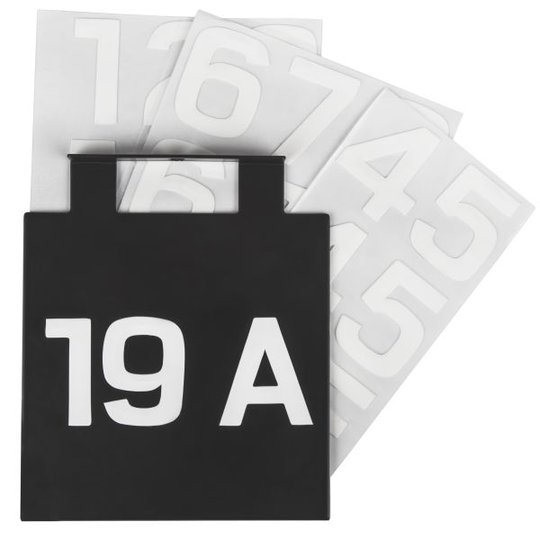 Hide-a-Lite 7703335 Numerokyltti Edge/Cube Antrasiitti