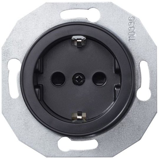 Schneider Electric Renova WDE011303 Seinäpistorasia ilman kehystä, maadoitettu, 1-osainen
