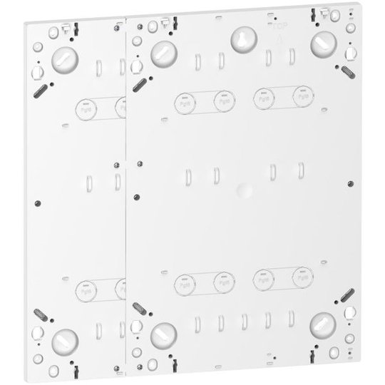 Schneider Electric Resi9 R9H18992 Pohjalevy Soveltuu kaapelien niputukseen 2x18 moduulia