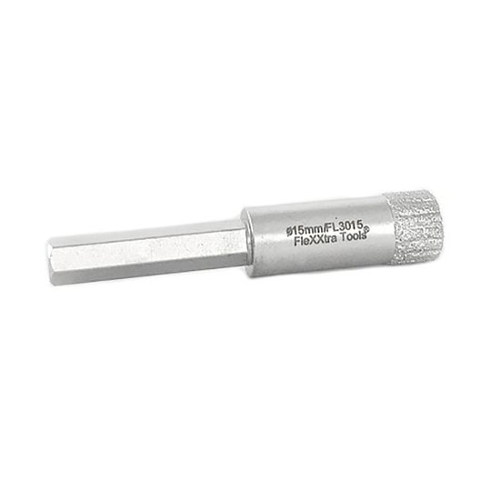 Flexxtra FL3015 Timanttiporanterä luonnonkiven poraukseen 15 mm