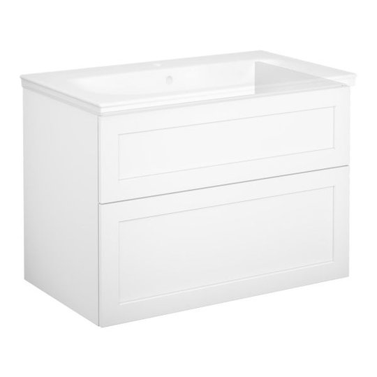 Gustavsberg Artic Komuutti 80 cm, pehmeästi sulkeutuva Valkoinen, kehysmallinen luukku
