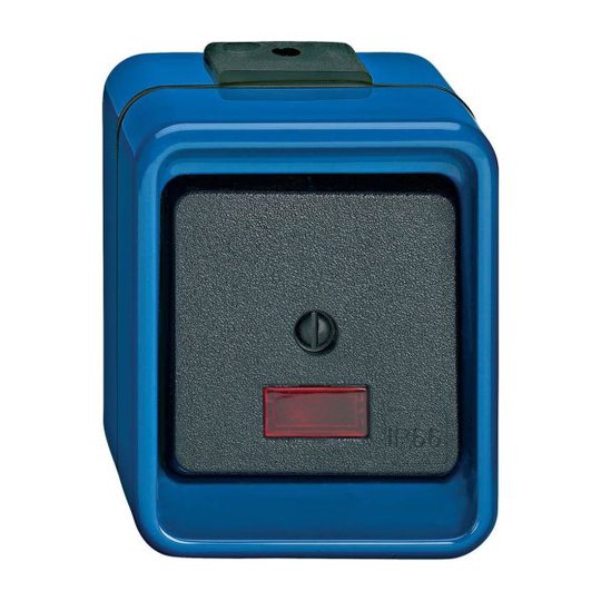 Schneider Electric 372275 Vaihtokytkin IP66, LED-valaisimella 2-napa