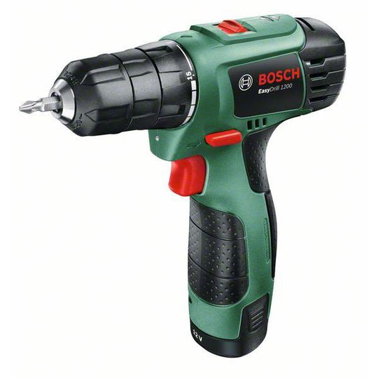 Bosch DIY Easy Drill 1200 Porakone-ruuvinväännin sis. 1,5 Ah akun ja laturin