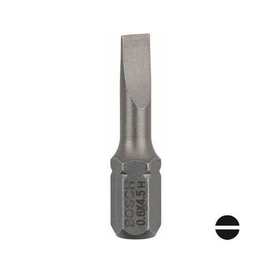 Bosch S Ruuvikärjet S0,6x4,5 3kpl 25mm