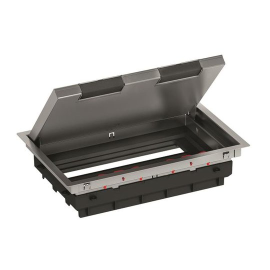 Schneider Electric INS51045 Lattiarasia syvyys 15 mm, ruostumaton