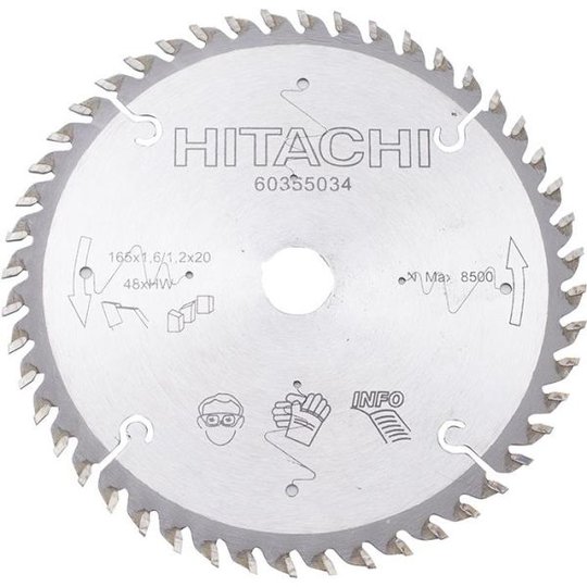 HiKOKI 60355034 Sahanterä 165x1,6x20mm, 48T