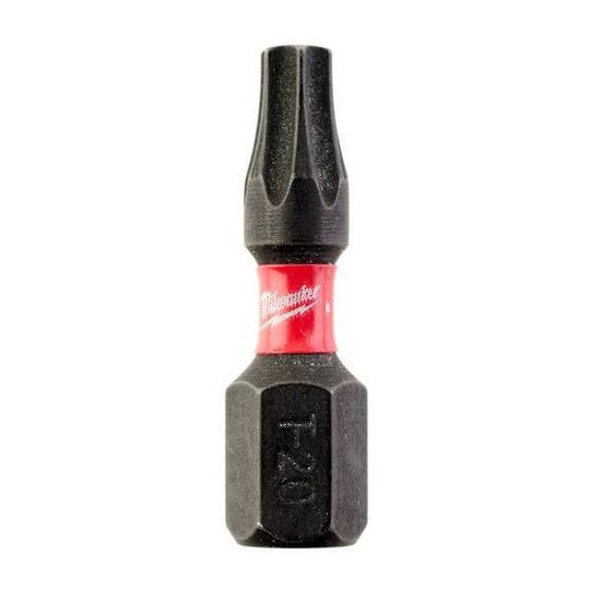 Milwaukee SHOCKWAVE Impact Duty TX20 Ruuvikärjet 25 kpl:n pakkaus TX20 - 25 mm