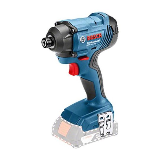 Bosch GDR 18V-160 Iskevä ruuvinväännin sis. L- BOXX, ilman akkuja ja laturia