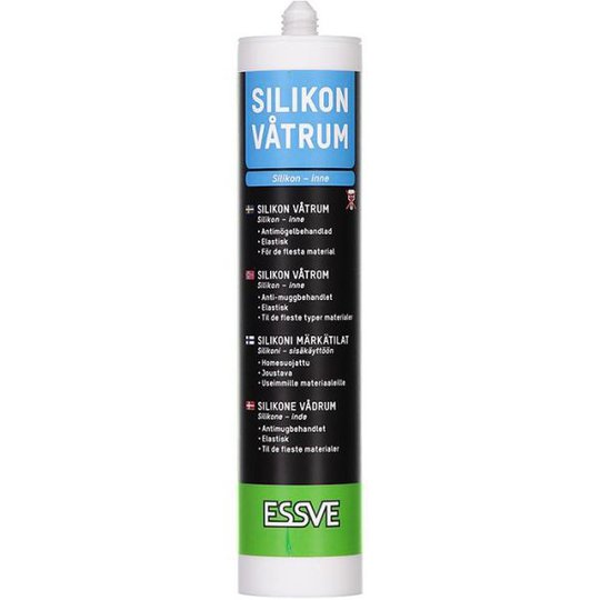 ESSVE Våtrum Silikonia Vaaleanharmaa, 300ml